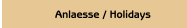 Anlaesse / Holidays